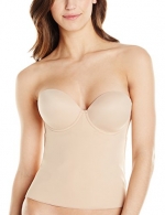 Felina Women's New Essentials Push Up Bustier, Warm Nude, 32A