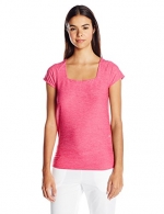 Bolle Women's Mimosa Cap Sleeve Top, X-Small, Rose