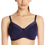 Royce Lingerie Women's Caress Maisie Bilateral Pocketed Mastectomy Bra, Navy, 34A
