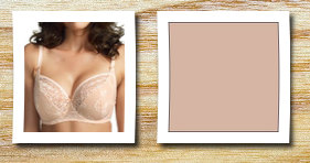 Fantasie florence full cup balcony underwire bra, , cafe latte
