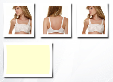 Lunaire mayfair camisole lace underwire bra, , vanilla