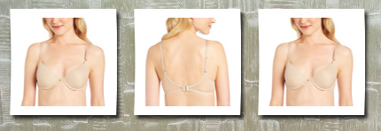 Natori women's jacquard contour underwire bra, café,