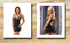 Unknown sexy silver black size chemise nightgown underwire cups matching g-string