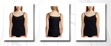 ExOfficio women's give and go lacy lu shelf bra cami,black,