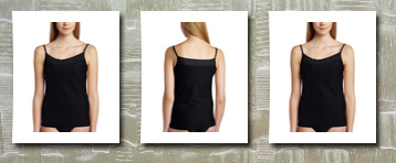 ExOfficio women's give and go lacy lu shelf bra cami,black,