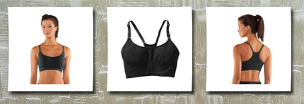 Under Armour women's ua seamless essential sports bra black