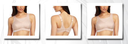 Glamorise women's no bounce full support sport bra,cafe,