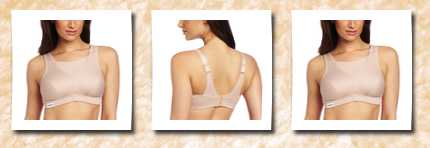 Glamorise women's no bounce full support sport bra,cafe,