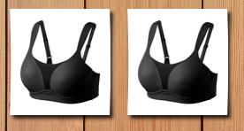 Moving Comfort women's luna bra (black, )